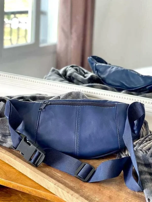 Homme Saheline Sac Banane Bleu Encre Blake