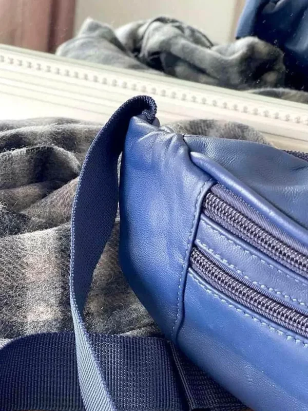 Homme Saheline Sac Banane Bleu Encre Blake