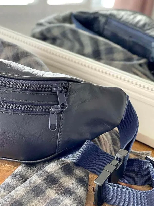 Homme Saheline Sac Banane Bleu Marine Blake