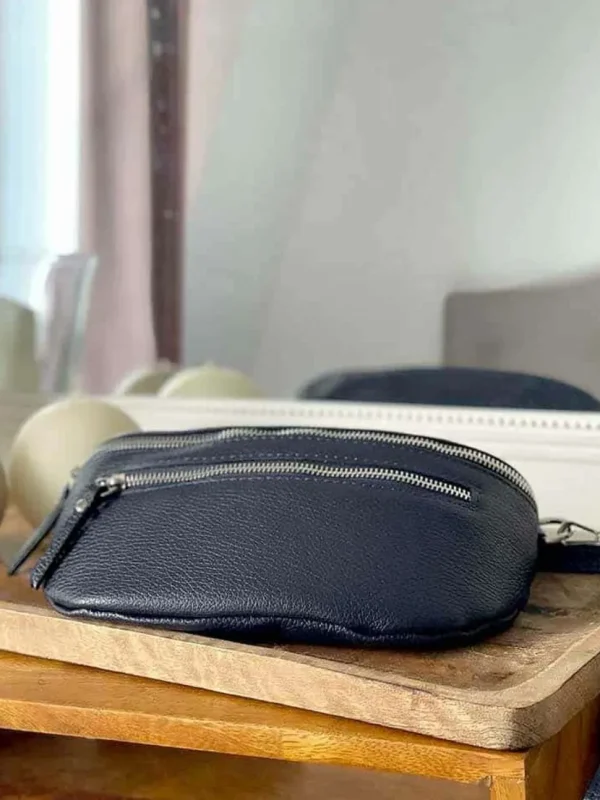 Femmes Saheline Sac Banane Bleu Marine Chelby