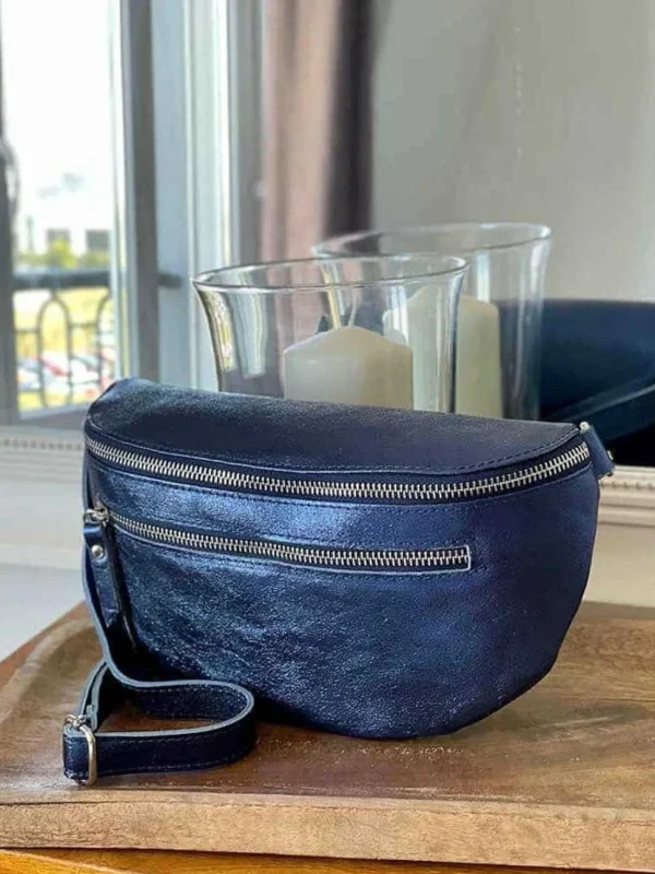 Femmes Saheline Sac Banane Bleu Marine June