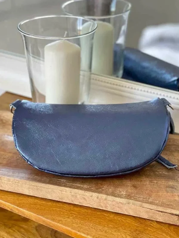 Femmes Saheline Sac Banane Bleu Marine June