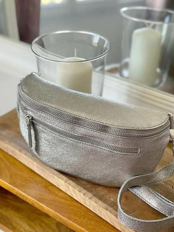 Femmes Saheline Sac Banane Gris June