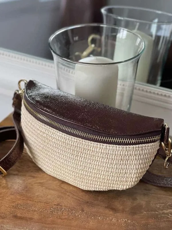 Femmes Saheline Sac Banane Marron Choco Ojala