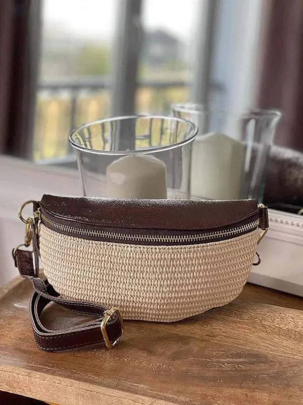 Femmes Saheline Sac Banane Marron Choco Ojala