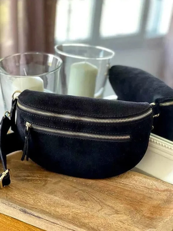 Femmes Saheline Sac Banane Noir Dana