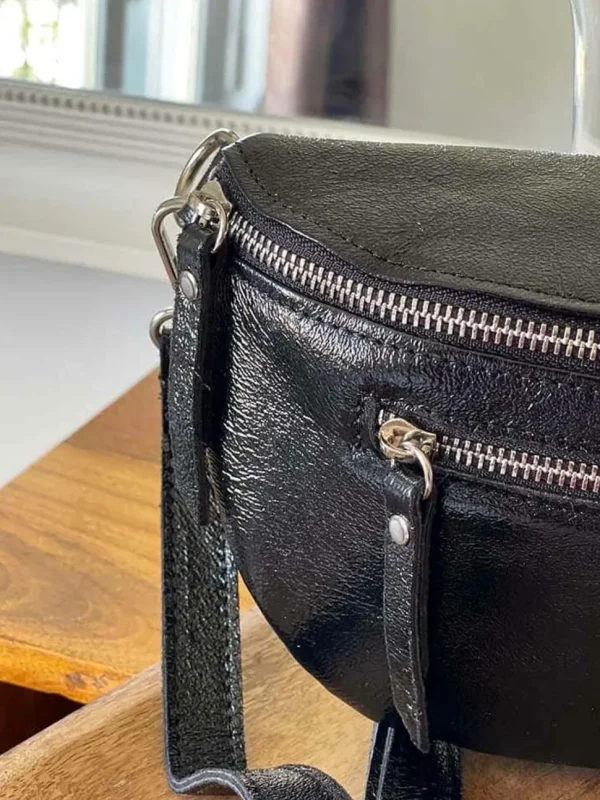 Femmes Saheline Sac Banane Noir June