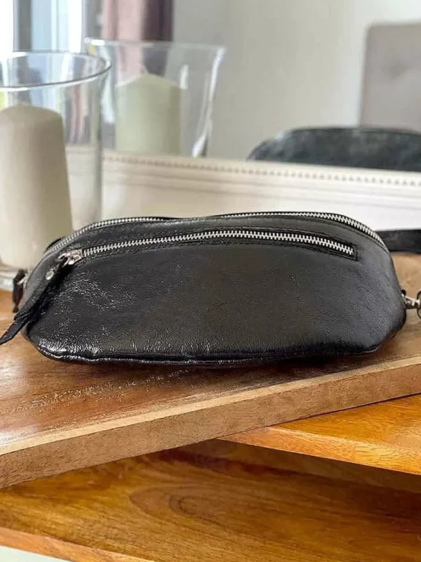 Femmes Saheline Sac Banane Noir June