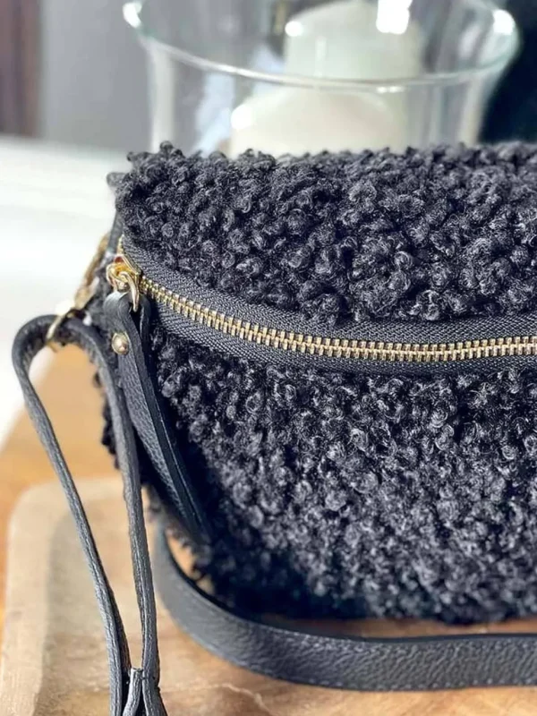 Femmes Saheline Sac Banane Noir Paige