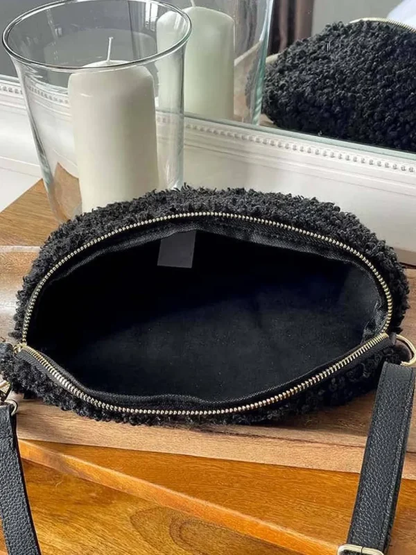 Femmes Saheline Sac Banane Noir Paige