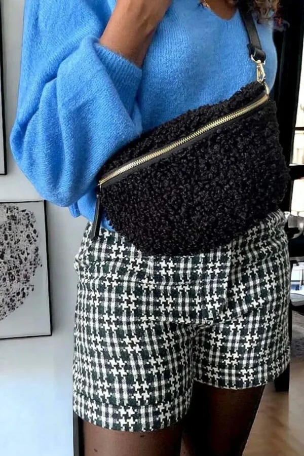 Femmes Saheline Sac Banane Noir Paige