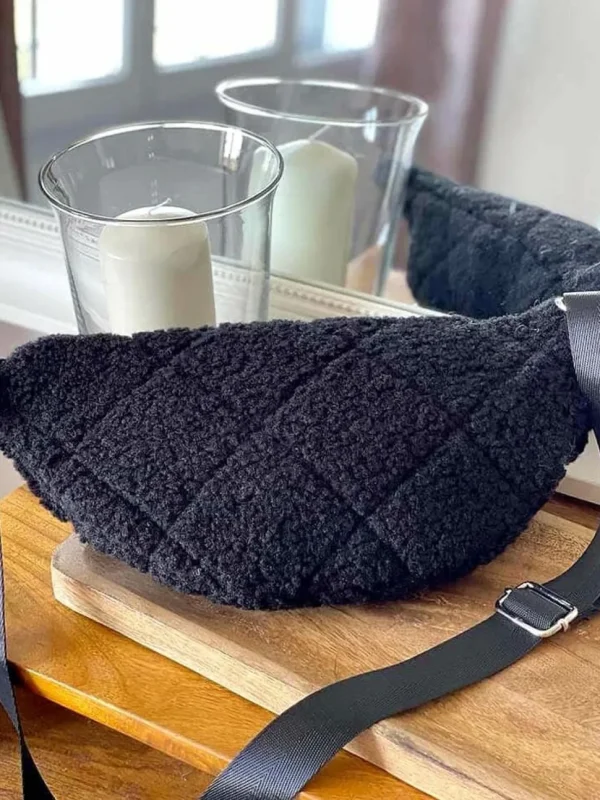 Femmes Saheline Sac Banane Noir Solvig