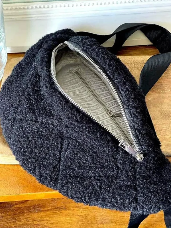 Femmes Saheline Sac Banane Noir Solvig