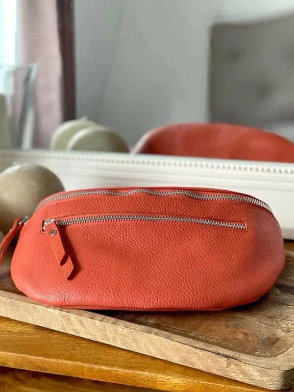 Femmes Saheline Sac Banane Orange Chelby