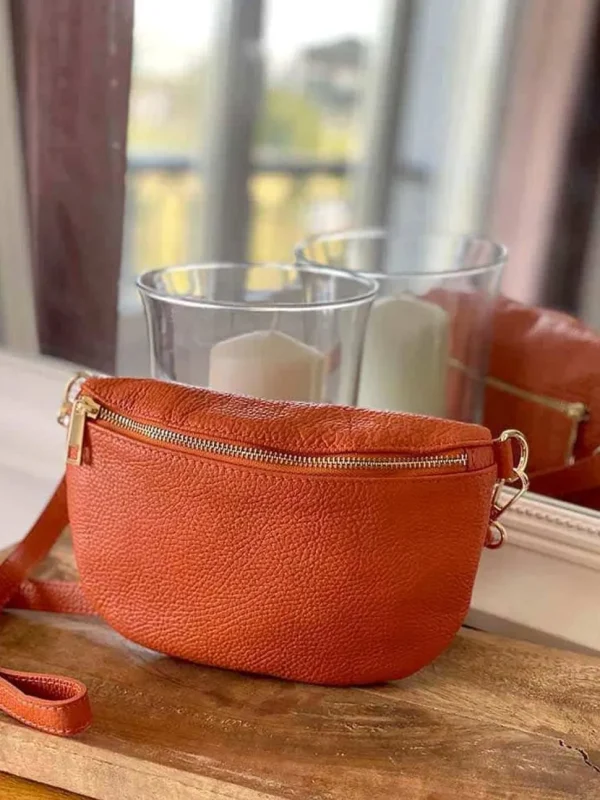 Femmes Saheline Sac Banane Orange Mafalda