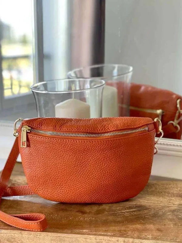 Femmes Saheline Sac Banane Orange Mafalda