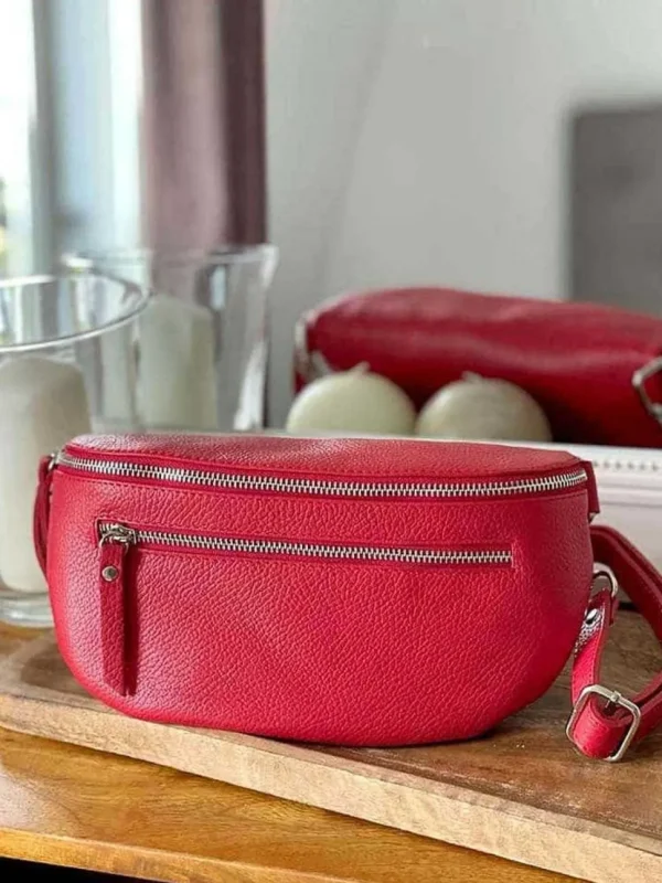 Femmes Saheline Sac Banane Rouge Chelby