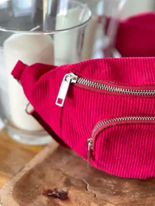 Femmes Saheline Sac Banane Rouge Estela