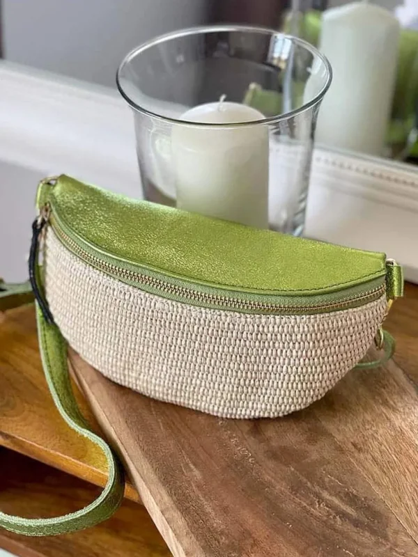 Femmes Saheline Sac Banane Vert Anis Ojala