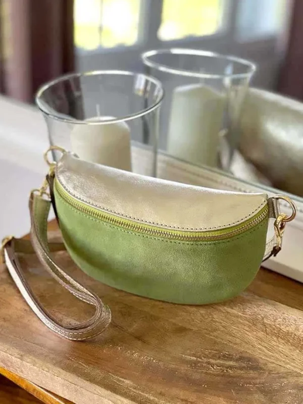 Femmes Saheline Sac Banane Vert Anis Vaelle