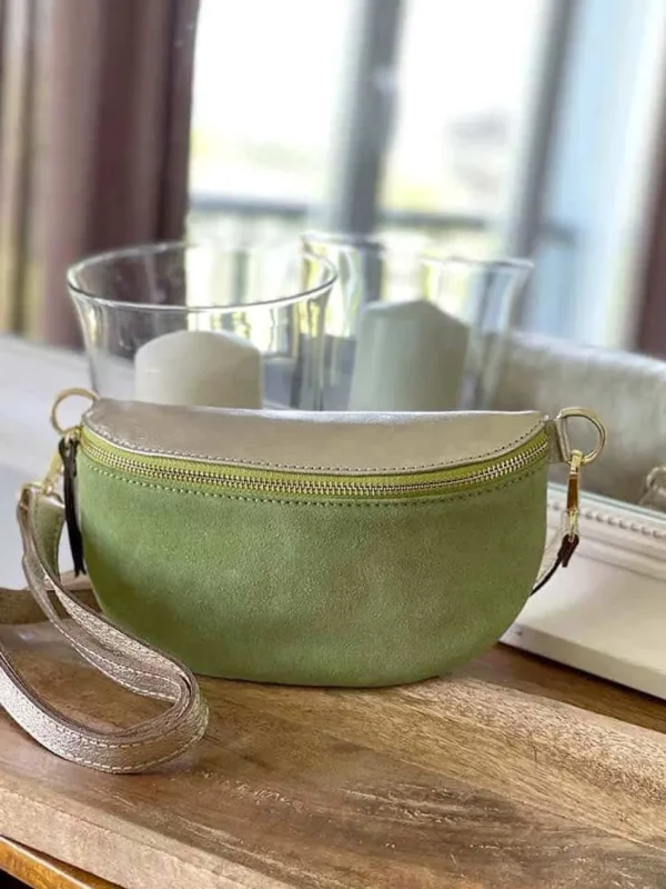 Femmes Saheline Sac Banane Vert Anis Vaelle