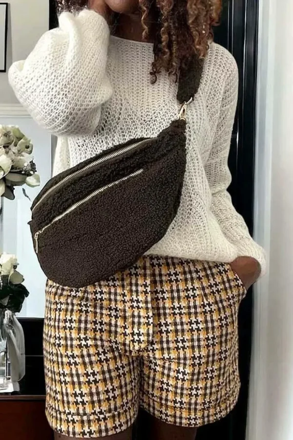 Femmes Saheline Sac Banane Vert Kaki Anjales