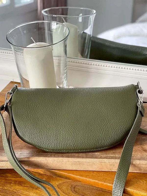 Femmes Saheline Sac Banane Vert Kaki Chelby