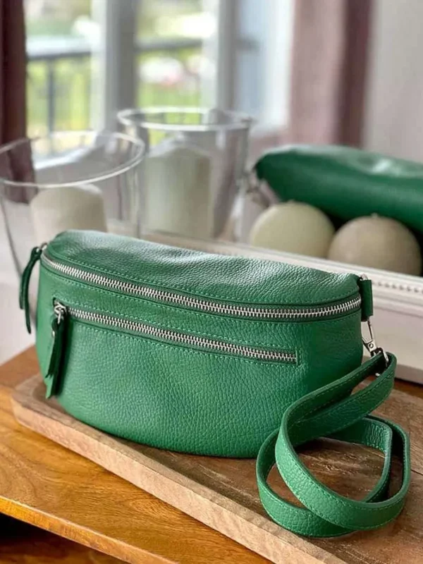 Femmes Saheline Sac Banane Vert Pomme Chelby