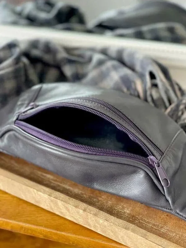 Homme Saheline Sac Banane Violet Blake