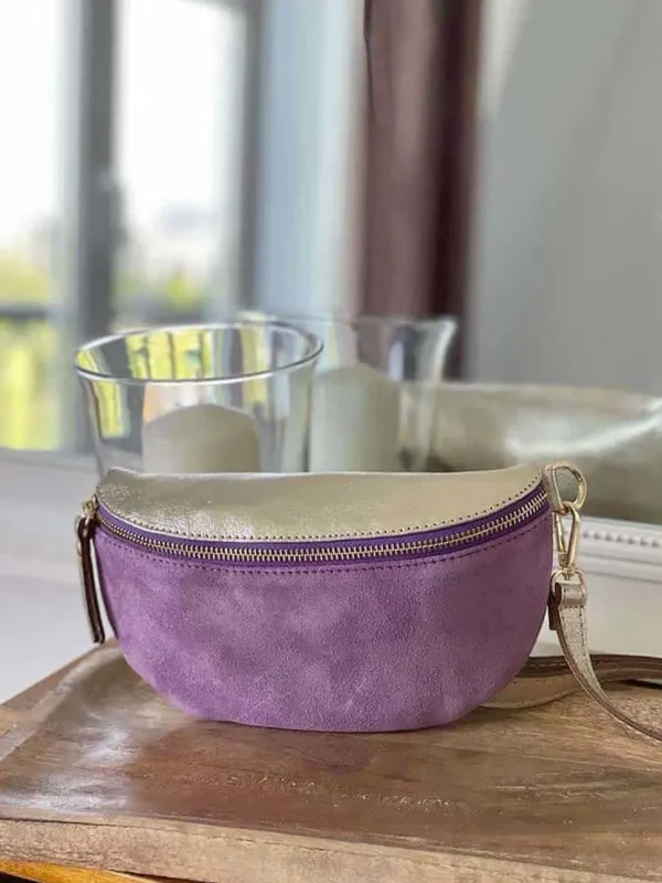 Femmes Saheline Sac Banane Violet Lilas Vaelle