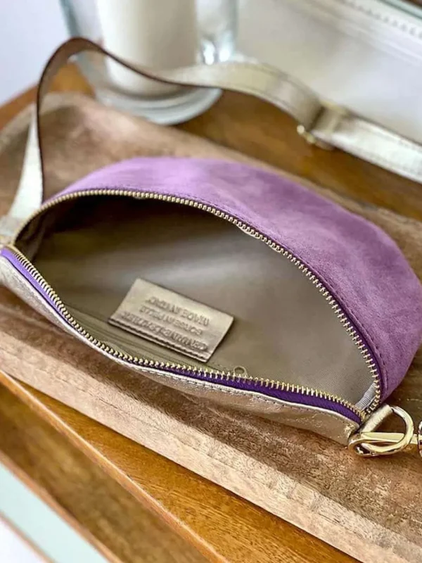 Femmes Saheline Sac Banane Violet Lilas Vaelle
