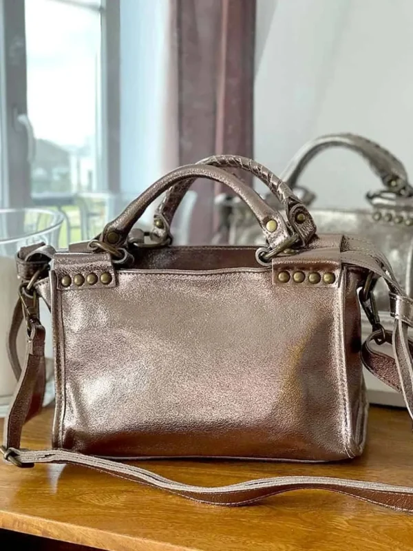 Femmes Saheline Sac Dore Champagne Fabiola