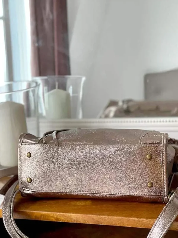 Femmes Saheline Sac Dore Champagne Fabiola