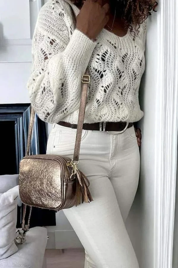Femmes Saheline Sac Dore Champagne Jazz