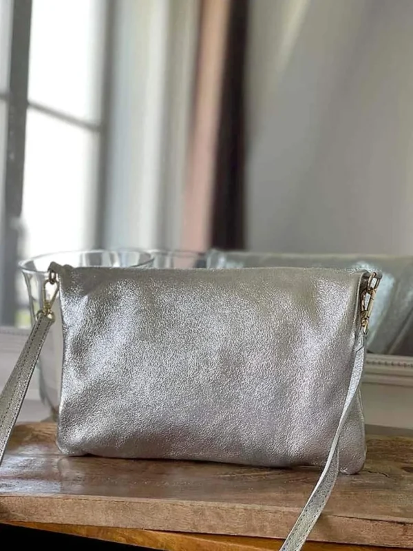 Femmes Saheline Sac Gris Argent Scarlett