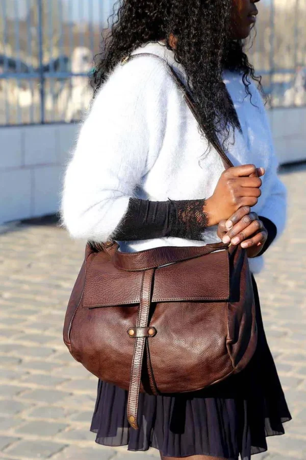 Femmes Saheline Sac Marron Cafe Ninon