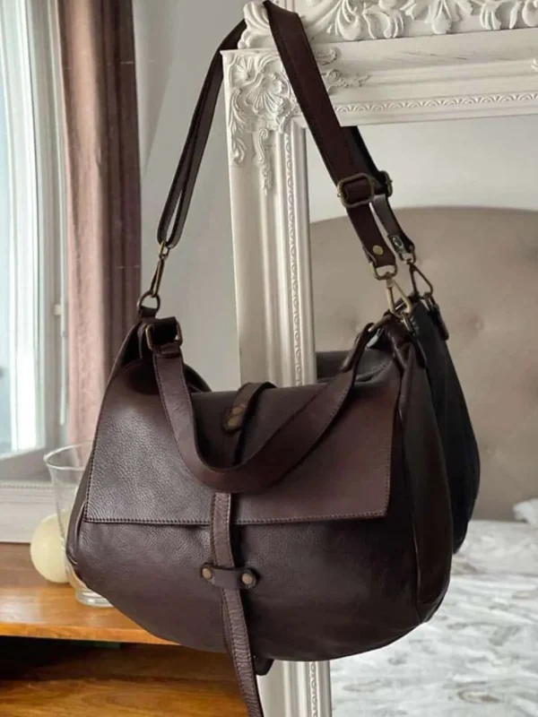 Femmes Saheline Sac Marron Cafe Ninon