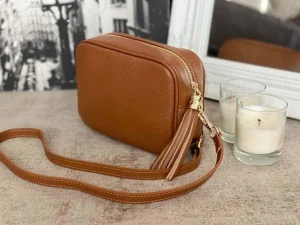 Femmes Saheline Sac Marron Camel Aly