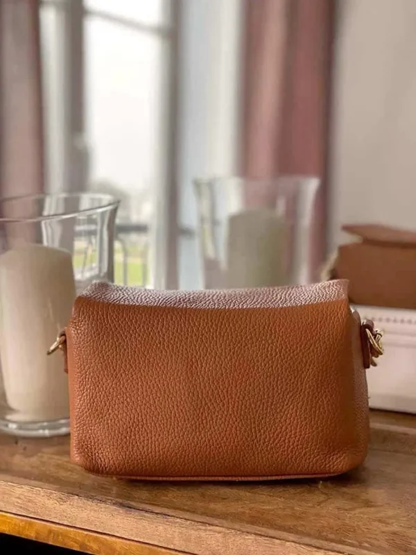 Femmes Saheline Sac Marron Camel Clover