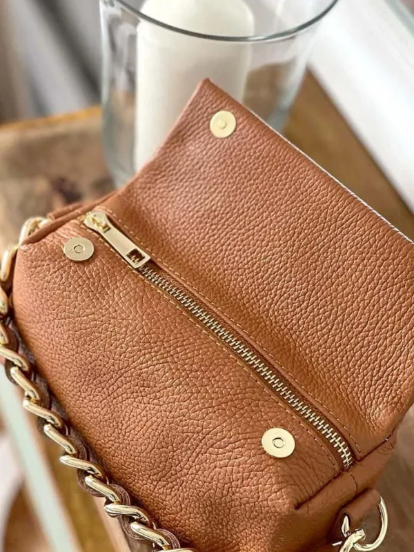 Femmes Saheline Sac Marron Camel Clover