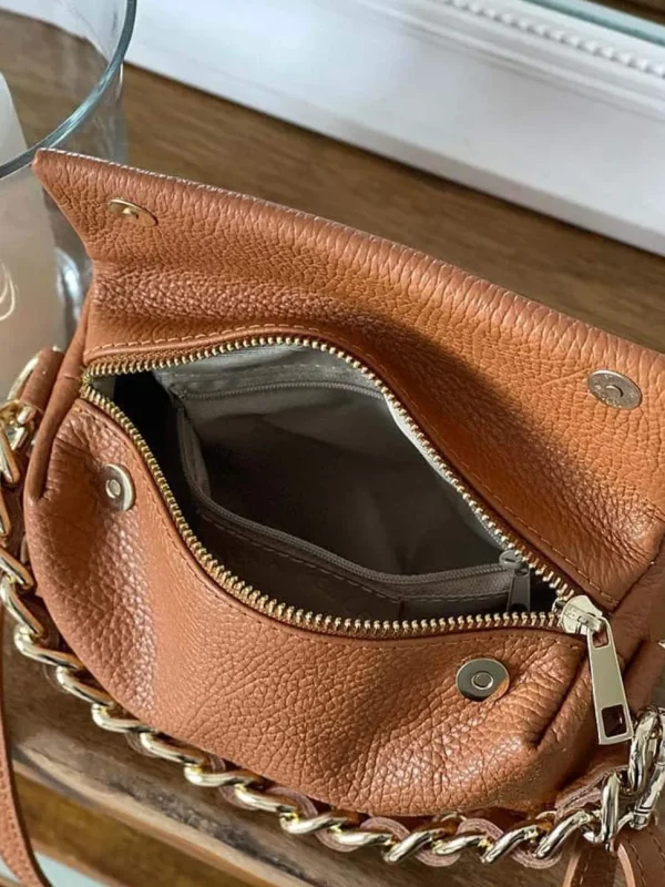 Femmes Saheline Sac Marron Camel Clover