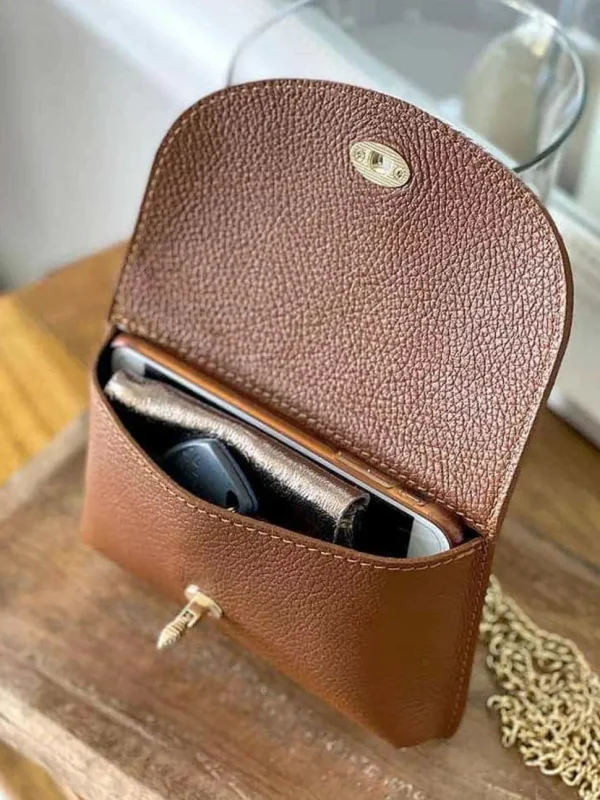 Femmes Saheline Sac Marron Camel Ilona