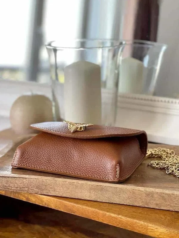 Femmes Saheline Sac Marron Camel Ilona