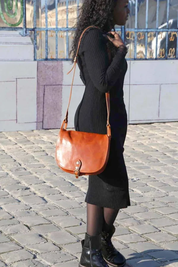 Femmes Saheline Sac Marron Camel Stefania