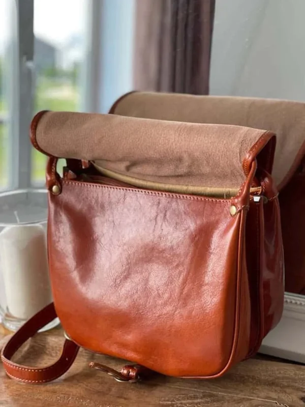 Femmes Saheline Sac Marron Camel Stefania
