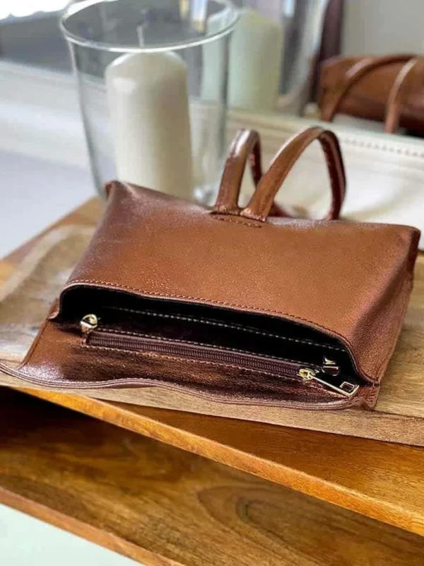 Femmes Saheline Sac Marron Cuivre Tammy