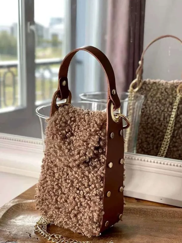 Femmes Saheline Sac Marron Taupe Shannon