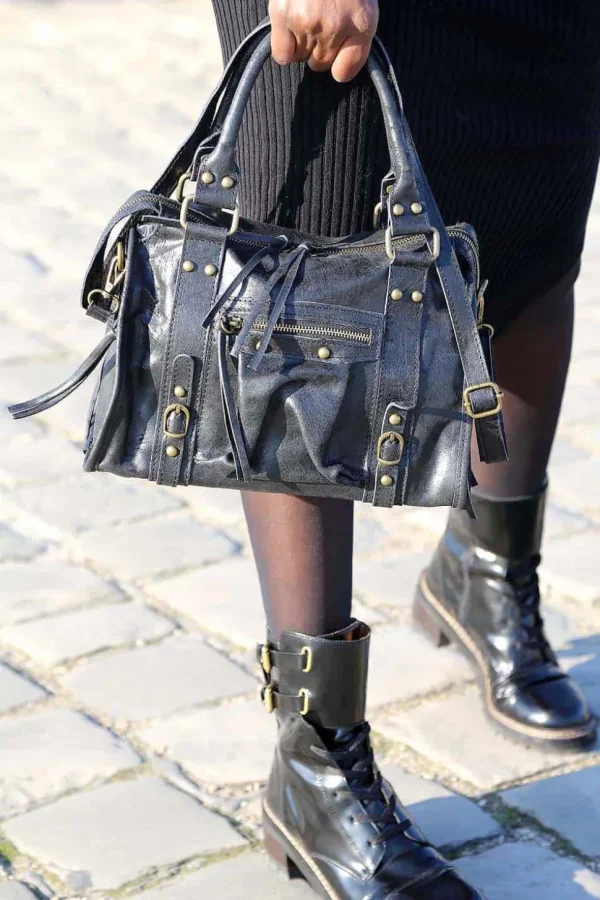 Femmes Saheline Sac Noir Eloane Midi
