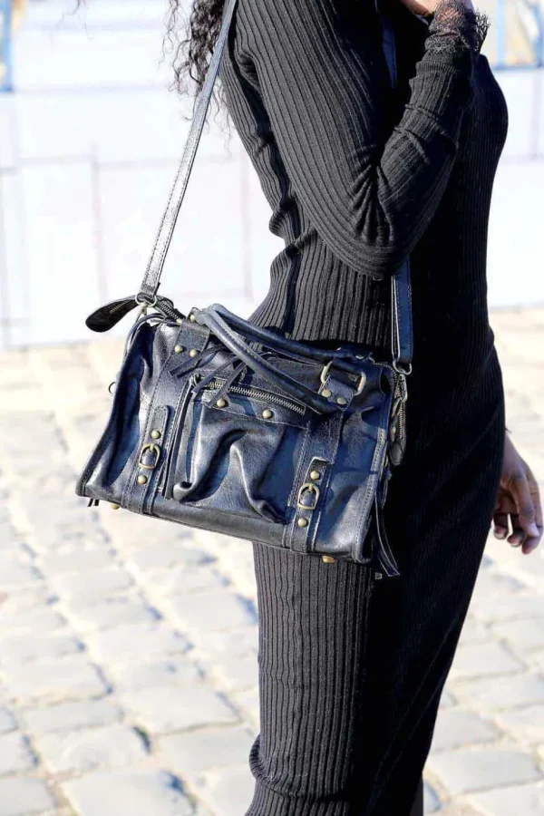 Femmes Saheline Sac Noir Eloane Midi