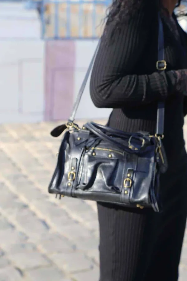 Femmes Saheline Sac Noir Eloane Midi